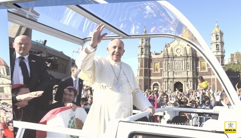 Papa Francesco - in viaggio per il messico